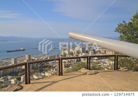 Devils Gap Battery in Gibraltar a former World War installation 129714975