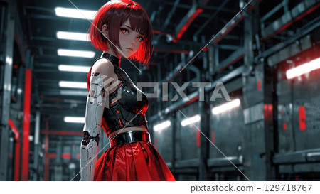 Cyborg Girl 129718767