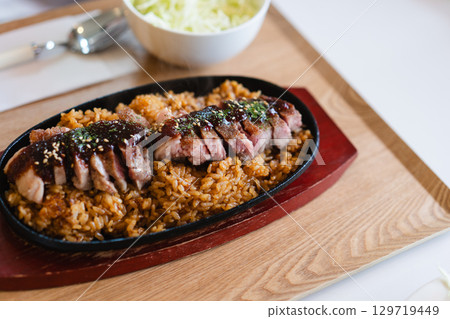 Roast Pork Bowl's Hot Plate Menu 129719449