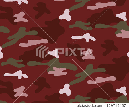 Loose camouflage pattern (red) Loose camouflage pattern (red) 129719467