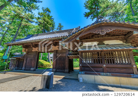 Edo-Tokyo Open Air Architectural Museum, Koganei City, Tokyo (Front gate of the former residence of Marquis Date, lord of the Uwajima domain) Edo-Tokyo Open Air Architectural Museum, Koganei City, Tokyo (Front gate of the former residence of Marquis Date, lord of the Uwajima domain) 129720614
