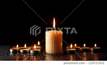 A candle 129721932