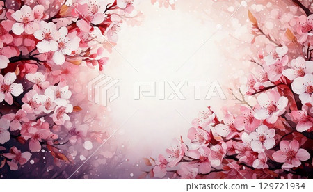 Cherry background Cherry background 129721934