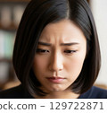A woman face woman 129722871