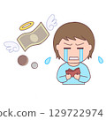 A boy who is in trouble because he has no money 129722974