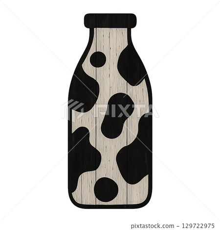 牛紋木紋牛奶瓶 牛紋木紋牛奶瓶 129722975