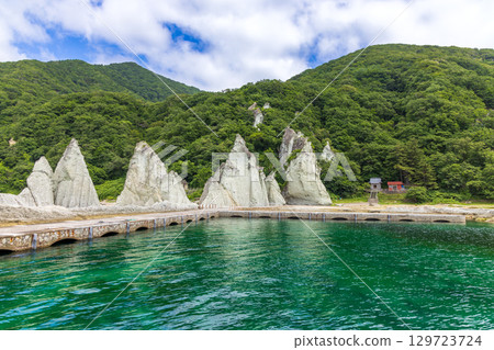 鮁浦（下北半島，7 月） 129723724
