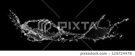 Splash background material 129724476