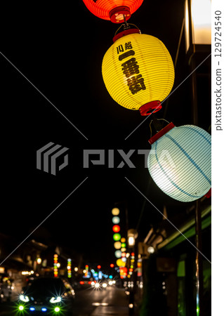 Lanterns at night after the summer festival Kawagoe Hyakumanto Summer Festival a-1 Lanterns at night after the summer festival Kawagoe Hyakumanto Summer Festival a-1 129724540