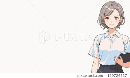 使用平板設備的女性 129724837