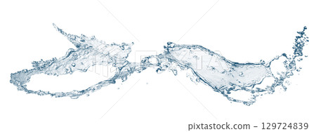 Abstract blue splashes Abstract blue splashes 129724839