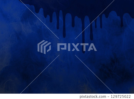 藍色髒牆背景 129725022