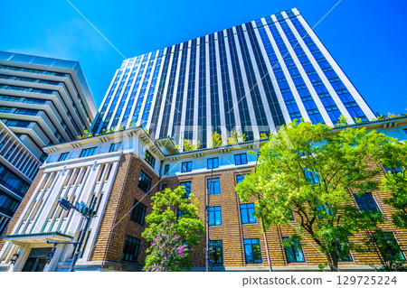 Tokyo cityscape in Japan, including views of the Kudan Kaikan Terrace (15th) Tokyo cityscape in Japan, including views of the Kudan Kaikan Terrace (15th) 129725224