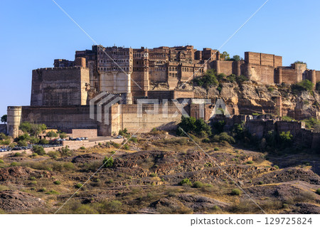 Sheesh Mahal and Phur Mahal Palace in Mehrangarh Fort Sheesh Mahal and Phur Mahal Palace in Mehrangarh Fort 129725824