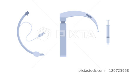 Endotracheal tube and laryngoscope 129725968