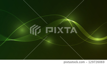 Abstract Digital Technology Background with Futuristic Lines. 129726069