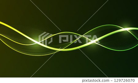 Abstract Digital Technology Background with Futuristic Lines. Abstract Digital Technology Background with Futuristic Lines. 129726070
