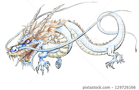 藍色東方龍 藍色東方龍 129726166