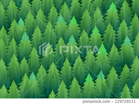 針葉林和綠地 129729511