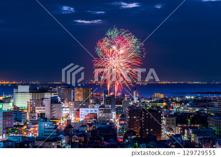 <千葉縣>木更津港祭煙火大會 129729555