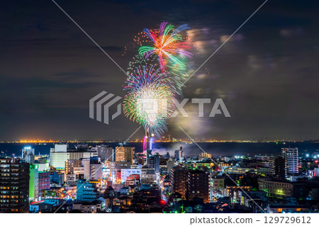 <千葉縣>木更津港祭煙火大會 129729612