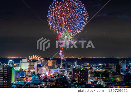 <千葉縣>木更津港祭煙火大會 129729651