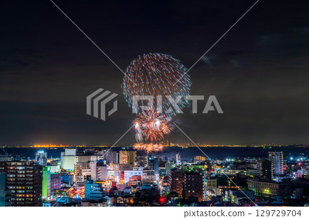 <千葉縣>木更津港祭煙火大會 129729704