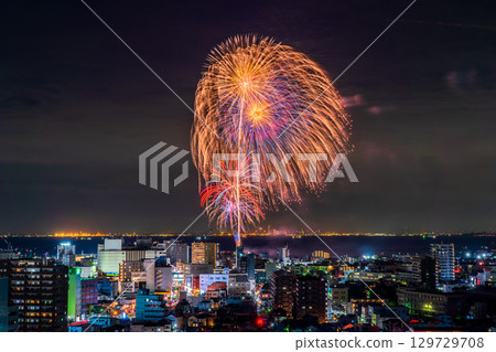 <千葉縣>木更津港祭煙火大會 <千葉縣>木更津港祭煙火大會 129729708