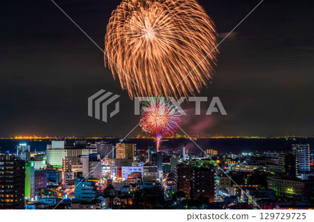 <千葉縣>木更津港祭煙火大會 <千葉縣>木更津港祭煙火大會 129729725