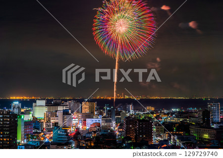 <千葉縣>木更津港祭煙火大會 129729740