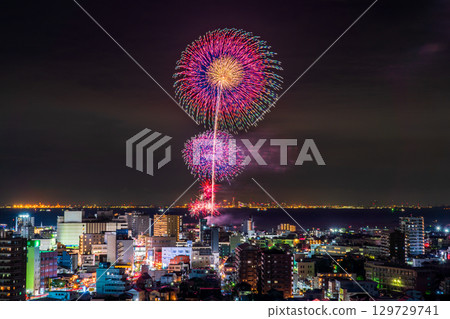 <千葉縣>木更津港祭煙火大會 129729741