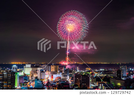 <千葉縣>木更津港祭煙火大會 <千葉縣>木更津港祭煙火大會 129729742