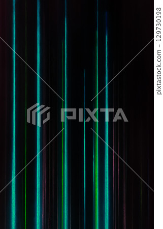A vertical background image with many thin light rays in light blue or other colors arranged in straight lines on a black background. A vertical background image with many thin light rays in light blue or other colors arranged in straight lines on a black background. 129730198