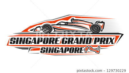 Vector logo for Singapore Grand Prix 129730229
