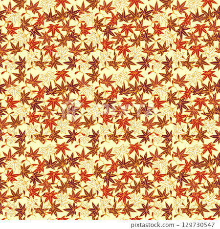 Autumn Leaves Seamless 1-2 129730547