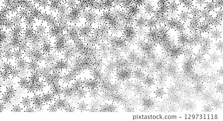 Snow Christmas winter light background 129731118