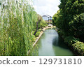 夏季的伏見運河 129731810