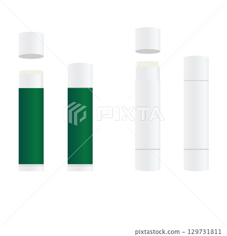 簡單的潤唇膏插圖集 129731811