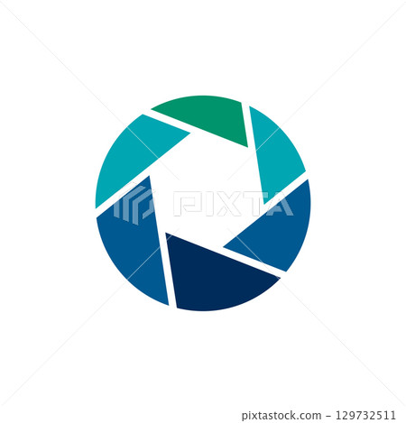 Diaphragm lens photography vector Logo Template Illustration Diaphragm lens photography vector Logo Template Illustration 129732511