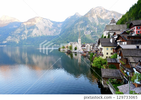 奧地利世界遺產哈爾施塔特湖美景 奧地利世界遺產哈爾施塔特湖美景 129733065
