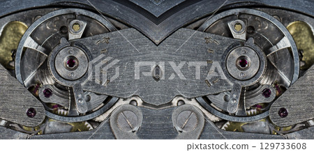open clockwork, gears 129733608