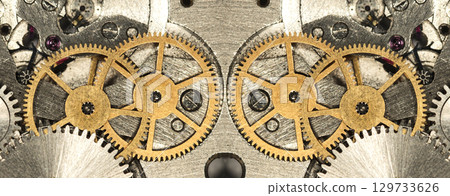 open clockwork, gears 129733626