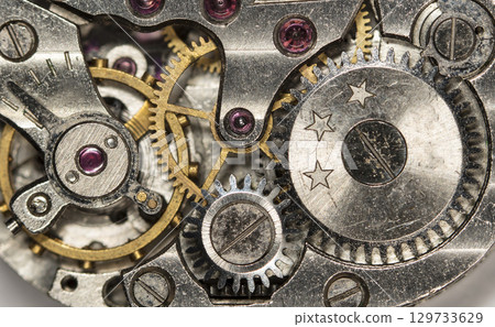 open clockwork, gears 129733629