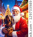 臘腸狗和聖誕老人 臘腸狗和聖誕老人 129733989