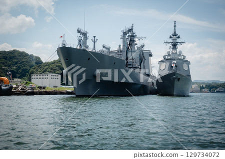 A warship A warship 129734072