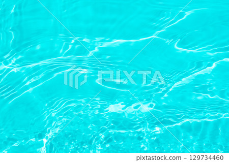 Refreshing blue water surface 129734460