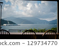 The view from the cafe with a sea view 129734770