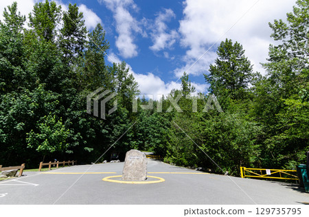 Entrance to the Cascade Falls Regional Park located Northeast of Mission, BC, Canada Entrance to the Cascade Falls Regional Park located Northeast of Mission, BC, Canada 129735795