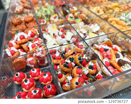 Miniature sweets decoration exhibition Miniature sweets decoration exhibition 129736727