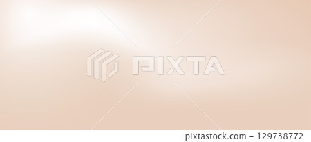Blur peach pink gradient. Gradation calm nude color background. Abstract neutral backdrop. Vector delicate cover illustration. Pastel minimal light wallpaper 129738772